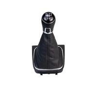 MOCALUX Pomello Leva Cambio Per VW Per Rabbit Per Golf 5 Per Jetta MK5 2004-2010 Pomello Del Cambio Manuale Interni Auto(For 5 Speed)