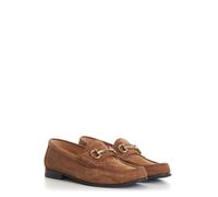 Mocassini BRUNELLO CUCINELLI 1250 $ in camoscio marrone - Horse-Bit
