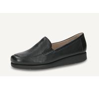 Mocassini Caprice 9-24750-41 pelle nappa nera zeppa 3 cm