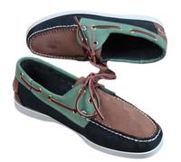 Mocassini Casual Da Uomo Con Lacci, Scarpe Da Barca Classiche Britanniche In Vera Pelle, Mocassini Unisex Traspiranti Fatti A Mano(Blue 1,46 EU)