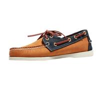 Mocassini Casual Da Uomo Con Lacci, Scarpe Da Barca Classiche Britanniche In Vera Pelle, Mocassini Unisex Traspiranti Fatti A Mano(Khaki,45 EU)