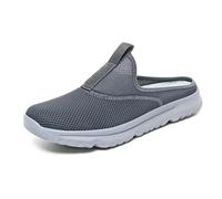 Mocassini Comodi e Leggeri, da Uomo, Traspiranti, Slip-on, Casual, Estivi, in Rete, per Camminare, Yoga, Spiaggia, Palestra (Grey, 40)