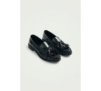 Mocassini con nappe Marietta, pelle Nero 37