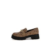 Mocassini da donna in pelle Guess Almosty Beige 38