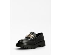 Mocassini da donna in pelle Guess Ilary Noir 39