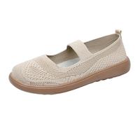 Mocassini da donna in rete cava Mary Jane scarpe casual Waalking Trainer | Scarpa da ballo bassa antiscivolo piatta morbida e confortevole Mary Janes per tutti i giorni casual all'aperto feste parco