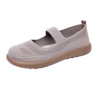 Mocassini da donna in rete cava Mary Jane scarpe casual Waalking Trainer | Scarpa da ballo bassa antiscivolo piatta morbida e confortevole Mary Janes per tutti i giorni casual all'aperto feste parco