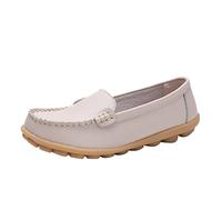 Mocassini da donna scarpe basse mocassino per donna eleganti scarpe piatte slip-on moda donna scarpe scarpe da barca scarpe da donna in pelle scarpe basse basse basse senza dolore in piedi lungo