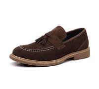 Mocassini da Uomo con Nappine, Scarpe Eleganti in camoscio Senza Lacci | Guida, Moccassini, Casual, Comodo, Matrimonio, Festa, Formale, Scarpe da lavoro