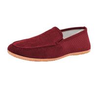 Mocassini da uomo con vestibilità larga, scarpe da guida casual leggere e traspiranti, per uomo, in memory foam, per interni ed esterni, suola antiscivolo, tomaia in morbido velluto a coste, design