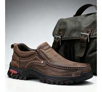 Mocassini di lusso fatti a mano per uomo, scarpe in pelle casual, scarpe da guida traspiranti antiscivolo, adatte per passeggiate all'aperto in primavera, estate e autunno, taglia piccola - si prega d