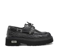 Mocassini Donna Cult CLW468600 Slash 4686 Low W Weav.Veg.Leat/Leat. Black