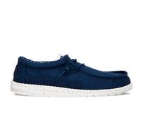 MOCASSINI HEY DUDE WALLY CANVAS TG 44 COD 40700-410 [US 11 UK 10 CM 28.8] Blu