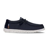 Hey Dude Wally Sport Mesh - Scarpe Da Barca Blu - Taglia 44 [28cm] Scarpe Uomo