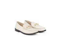 Mocassini in morbida pelle Beige 41
