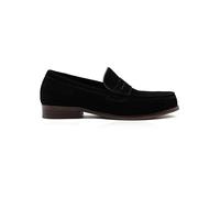 Mocassini in Pelle Scamosciata Nera [MA-OUR8689-609-BLACK, 11 UK / 45 EU]