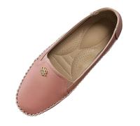 Mocassini ortopedici da Donna in Pelle, Scarpe Basse e Leggere in Stile Vintage, comode per Il Lavoro e L'Ufficio
