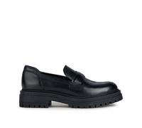 Geox D IRIDEA A - Mocassino, Black,