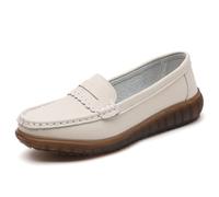 Mocassini Penny classici da donna in pelle | Scarpe da guida con suola morbida, leggere, casual, comode, per ufficio e tutti i giorni