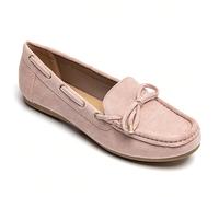 Mocassini piatti da donna con fiocco decorativo e occhielli Caratteristiche:Progettare per archiviareNoeud decoratif sur le dessusLactes traversant des œillets latérauxPiatto e zuppa Semelle extérieur