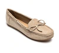 Mocassini piatti minimalisti e versatili di colore unito Caratteristiche:Progettare per archiviareNoeud decoratif sur le dessusLactes traversant des œillets latérauxPiatto e zuppa Semelle extérieureCo