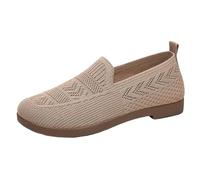 Mocassini Scarpe da Donna Eleganti Loafers Sandali Chiusi Davanti Donna Vintage Antiscivolo Morbide Scarpe Basse Piatti Casual Scarpe da Ginnastica Scarpe Minimaliste Traspiranti