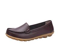 Mocassini Slip On Donna Senza Lacci Ballerine Pianta Larga Comode Mocassini Ortopedici Donna Piatte Antiscivolo Scarpe Morbida E alla Moda Sneakers Leggere da Passeggio con Suola Flessibile