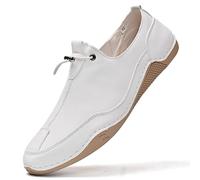 Mocassini Sneakers Uomo Running Sport Piatti Mocassino Basket Uomo in Pelle Scarpe da Trekking A Piedi Calzature Ortopediche Basquettes Sneakers e Scarpe Sportive Basquette Calzature Sicurezza, 01