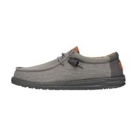 HeyDude Mocassini Wally Washed Canvas Grigio Taglia 45 Codice 40296-025