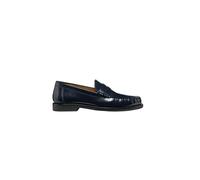 Mocassino da uomo Geox in pelle blu