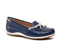 Mocassino Donna Geox D Vega Moc B Blu - D92DNB043BCC4EA5