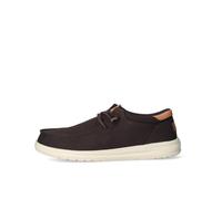 HEYDUDE - Paul Canvas - Scarpe Uomo Slip-On - Mocassini, Mole Brown/Wood Ash, 40