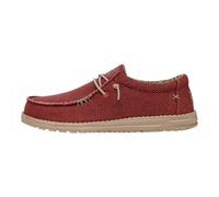 Mocassino Uomo Hey Dude Wally Braided Pompeian Red - 400036VP