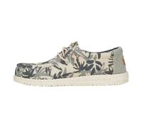 Mocassino Uomo Hey Dude Wally palm jute Egret Cloud Blue - 430870OF