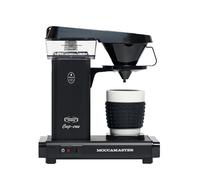 Moccamaster Cup-One, macchina con filtro per macchina da caffè, macchina da caffè piccola 2 tazze, filtro per caffè, nero opaco