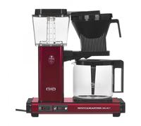 Moccamaster Kbg Select Metallic Red macchina da caffè espresso troppopieno