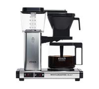 MOCCAMASTER KBG Select Polished Silver macchina caffè americano, Nero, Argento