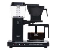Moccamaster KBGT, Macchina del Caffe, Vintage, Filtro Caffe, Nero, 1.25 Litri