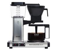 Moccamaster Macchina Da Caffè Con Filtro Kbg Select Argento Lucido, 1520 W, 1.25 Litri, Alluminio, Argento