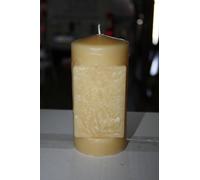 Moccolo Candela candle SAN MICHELE ARCANGELO in cera d'api