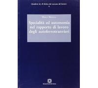 Mocella Specialita Autonomia Rapporto