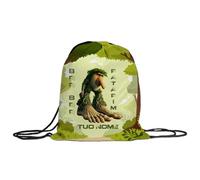 MOCHEIA SHOP Sacca a Zaino Brainrot Personalizzabile con nome, realizzata in ottimo poliestere, misura 30x40 cm. (patapim)