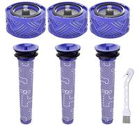 Mochenli Confezione da 6 filtri di ricambio per aspirapolvere Dyson V6 Cordless Stick, sostituisce le parti 965661-01 e 966741-01, 3 filtri a montante, 3 pre filtri