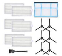 Mochenli Kit di filtri di ricambio per robot aspirapolvere ILIFE V3 V3S V5 V5s, Pro Robot Aspirapolvere 6 filtri e 6 spazzole laterali e 1 filtro primario (confezione da 13)