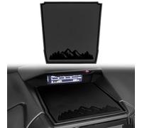 MOCHENT Tappetini da cruscotto per Subaru Forester 2019-2022, accessori per Subaru Crosstrek 2018-2021, Impreza 2018-2022, interno antiscivolo per cruscotto (nero)