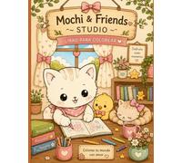 Mochi & Friends Studio: Libro para colorear
