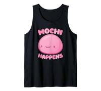Mochi Happiness Cute Kawaii Citazione positiva Canotta