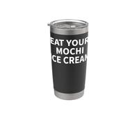 Mochi Ice Cream Apparel - Simpatico design per amanti della crema Bicchiere termico in acciaio inox doppia parete