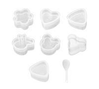 Mochila,Conjunto De Escolar E Material Escolar Di Grande Capacidade,Stampo per palline di riso per scatola da pranzo, per pranzo, campeggio, barbecue, scuola, casa,