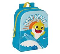 BABY SHARK Zaino Scuola 22 x 27 x 10 cm | Baby Shark Senza taglia